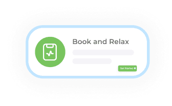 Book and relax interface